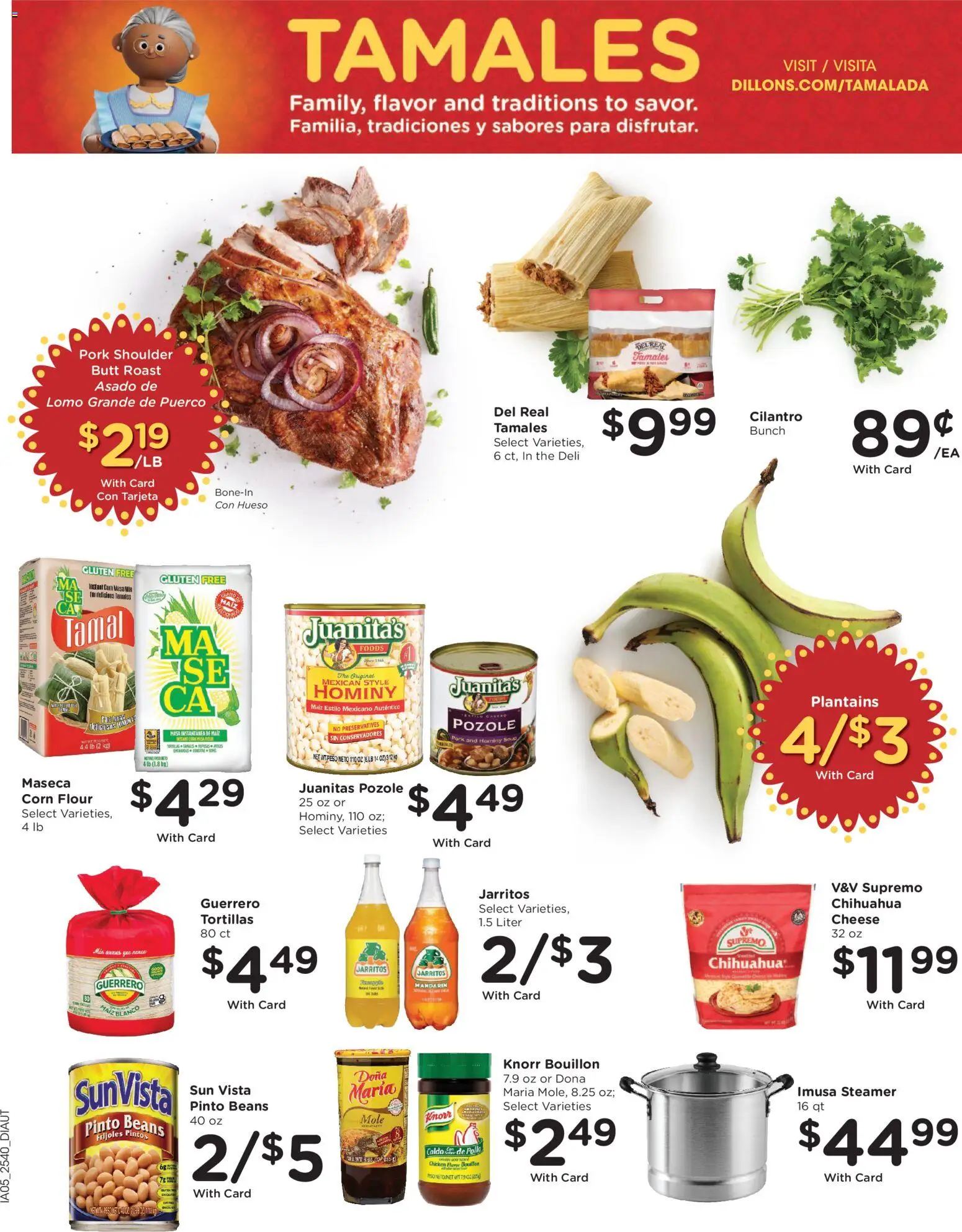 Dillons Black Friday - valid from 05.11.2025 | Page: 14 | Products: Corn, Cheese, Pork, Steamer