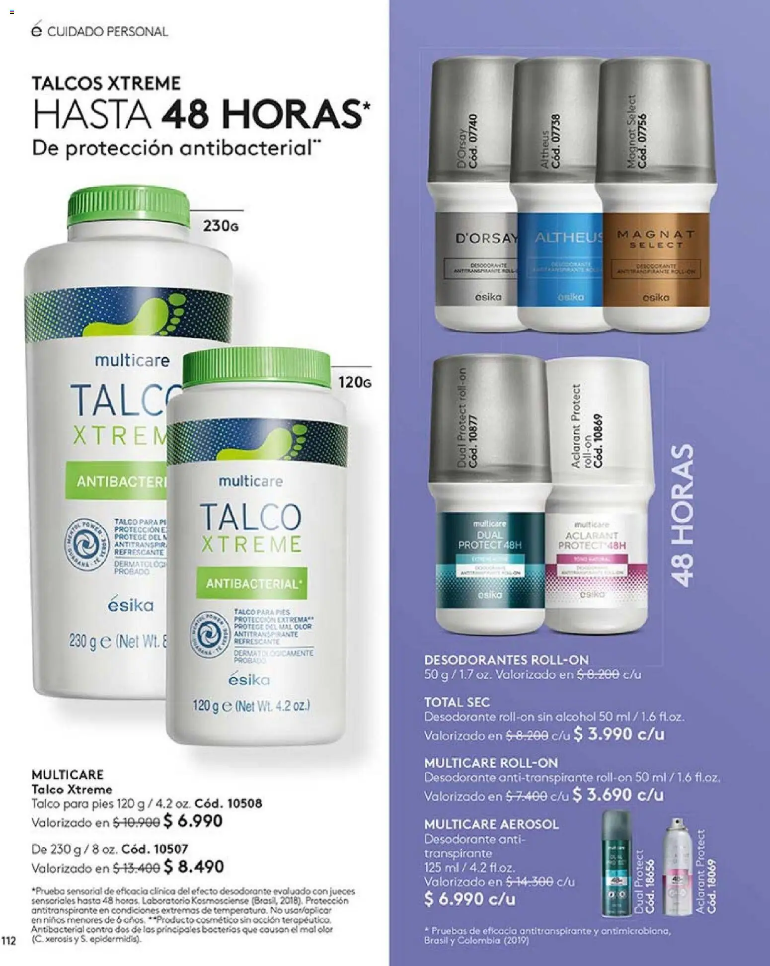 Catálogo Ésika Campaña 2 │ válido desde el 15.01.2026 | Página: 112 | Productos: Desodorante, Antitranspirante