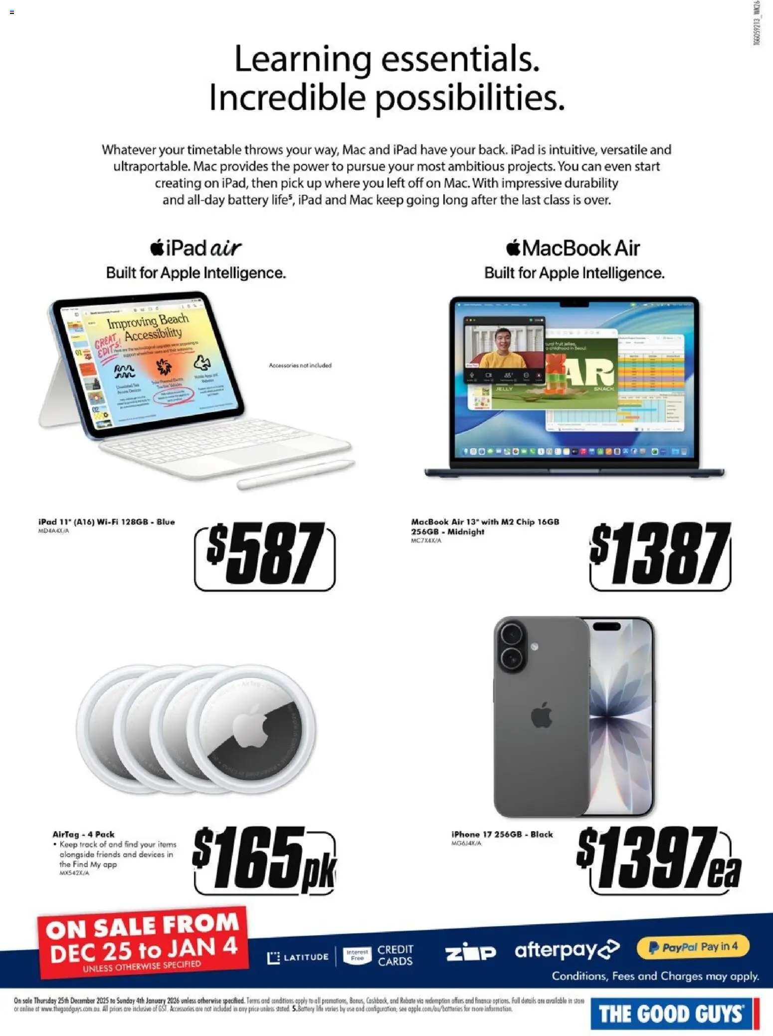 The Good Guys catalogue - valid from 24.12.2025 | Page: 31 | Products: Battery, Accessories, Iphone