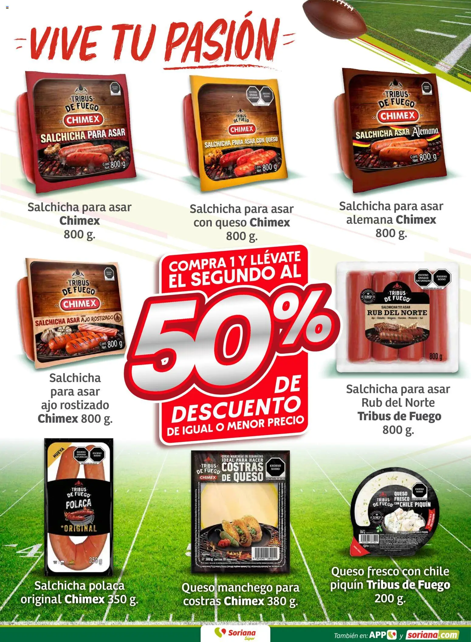 Nuevas ofertas de Soriana válidas en toda la República Mexicana desde el 05.02.2026. ¡Encuentra las mejores ofertas en Soriana - Fin de Semana Súper: Chih, Delicias, Dur y Coah (excepto Saltillo)! | Página: 5