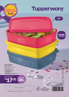 Tupperware - Catálogo Vitrine 02 - Pré-Visualização do folheto da loja Tupperware, válido de 01.02.2026 | Página: 86 | Produtos: Geladeira, Freezer