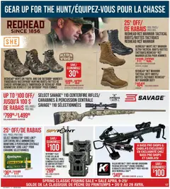 Preview of Cabelas weekly flyer / circulaire from shop Cabelas valid from 09.04.2026 | Page: 17 | Products: Camera