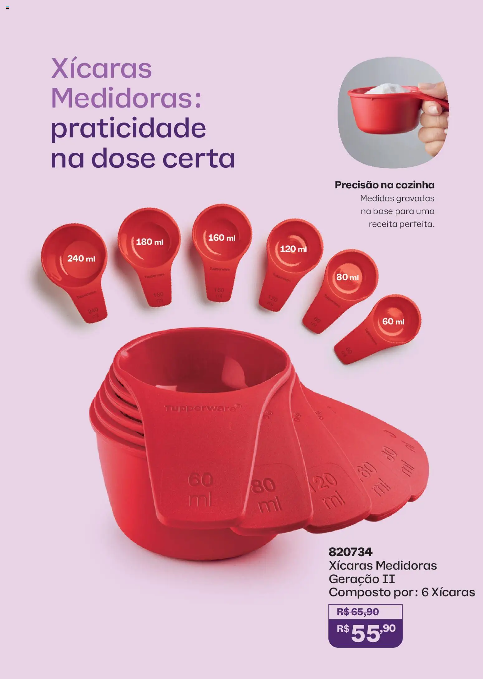 Tupperware Folheto - válido de 01.01.2026 | Página: 69 | Produtos: Xícaras, Base