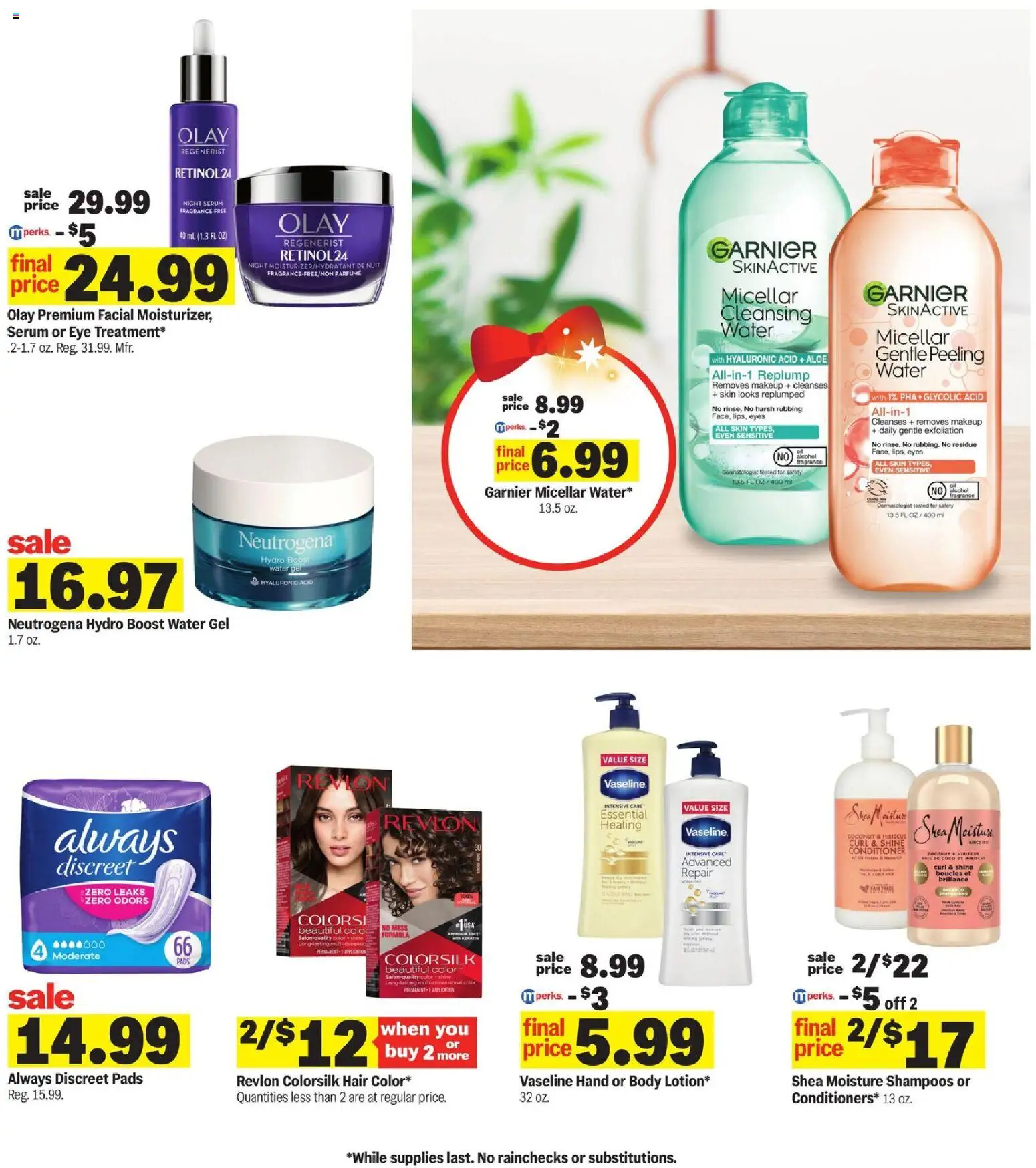 Meijer Weekly Ad - valid from 28.11.2025 | Page: 31 | Products: Fragrance, Peeling, Pads, Water