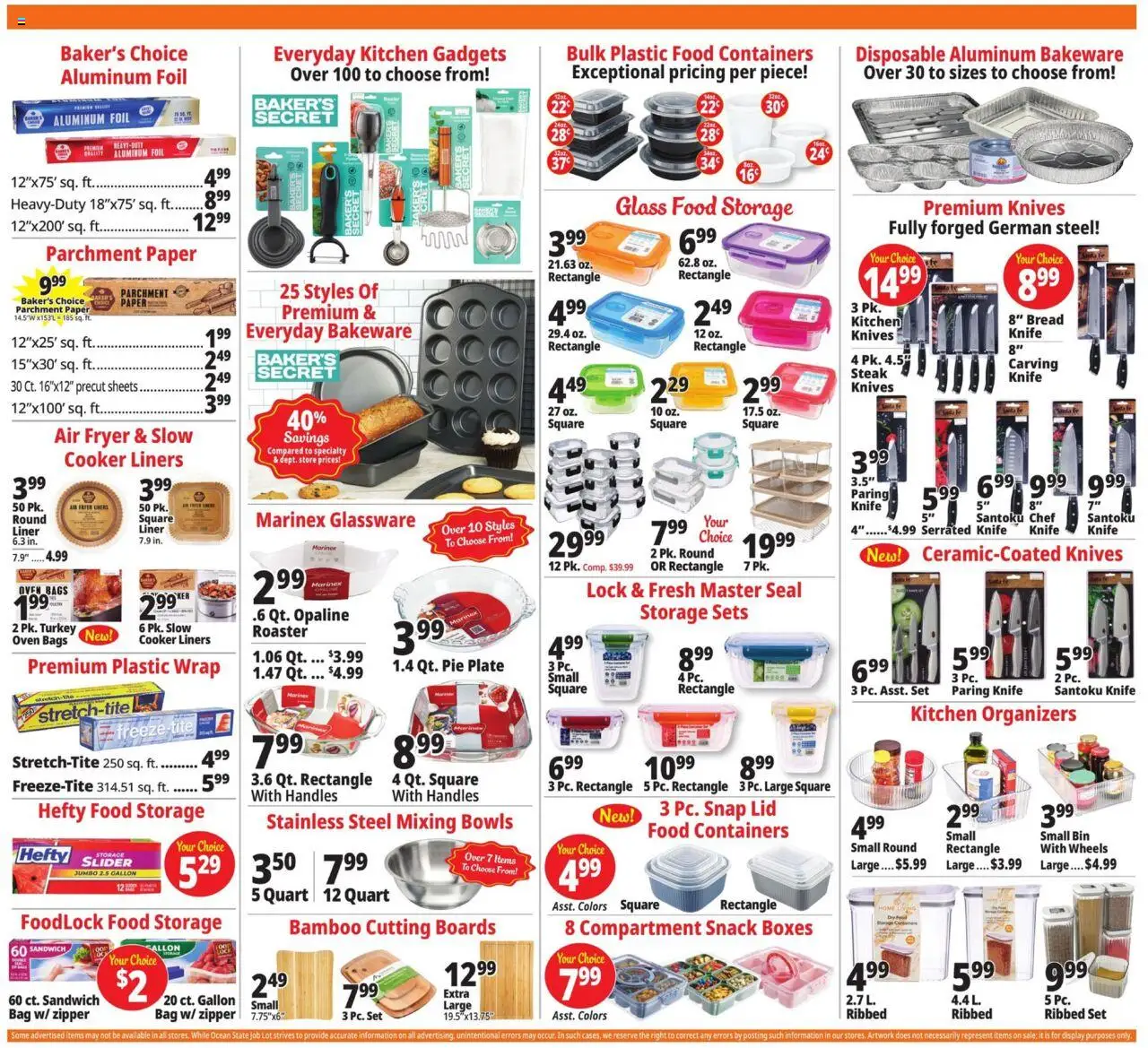 Ocean State Job Lot Weekly Ad - valid from 04.09.2025 | Page: 7 | Products: Fryer, Cooker, Bread, Oven