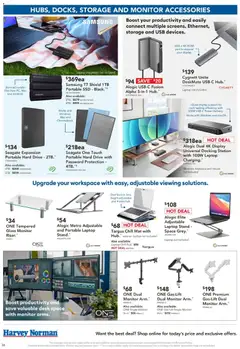 Preview of Harvey Norman Hot Deals - valid from 06.03.2026 | Page: 36