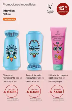 Vista previa Catálogo Natura Ciclo 1/2026 válido desde el 06.01.2026 | Página: 58 | Productos: Refrigerador, Shampoo, Acondicionador, Agua