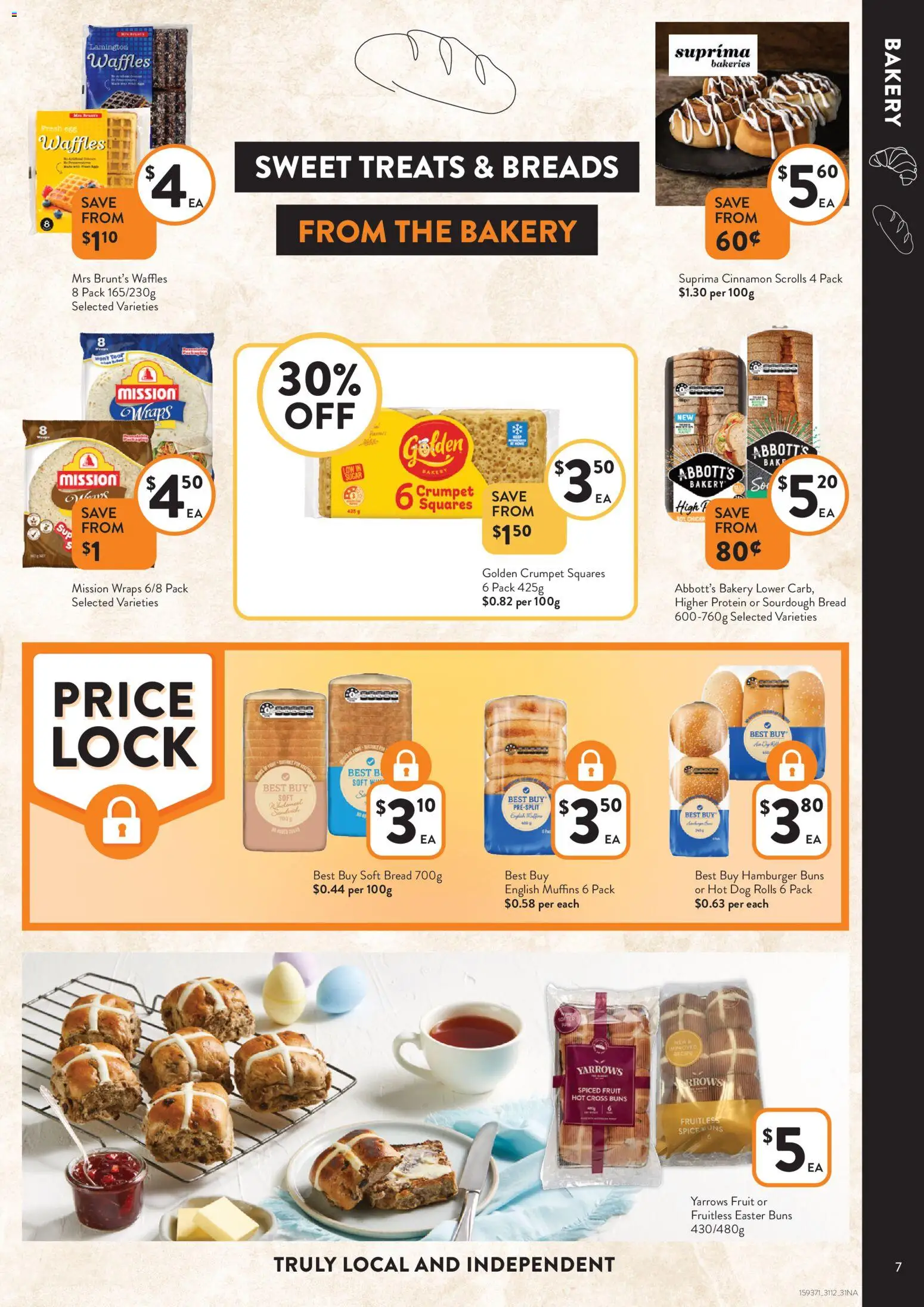 Foodworks catalogue - valid from 31.12.2025 | Page: 7 | Products: Wine, Muffins, Waffles, Bakery
