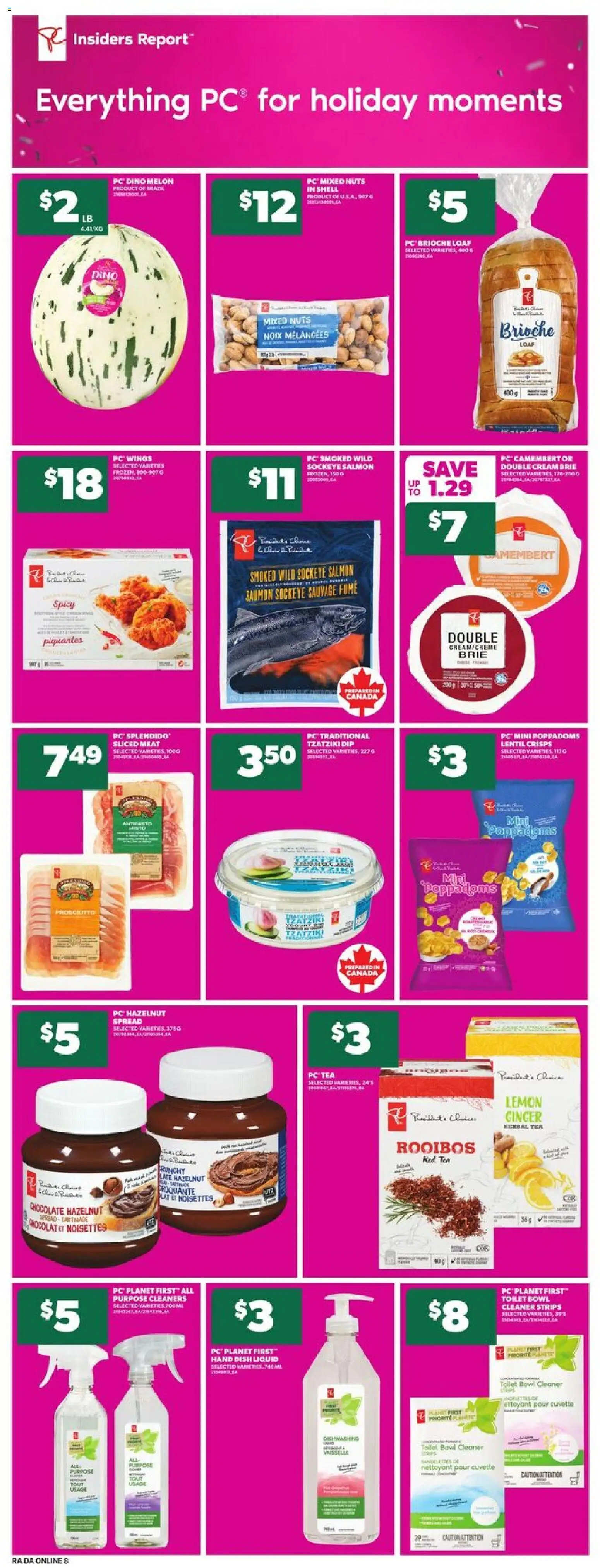 Atlantic Superstore flyer valid from 11.12.2025 | Page: 19 | Products: Nuts, Cream, PC, Chocolate