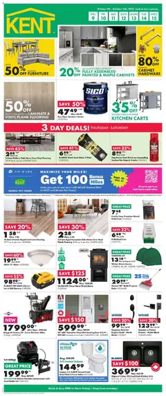 Preview of Kent flyer - PE from shop Kent valid from 09.10.2025