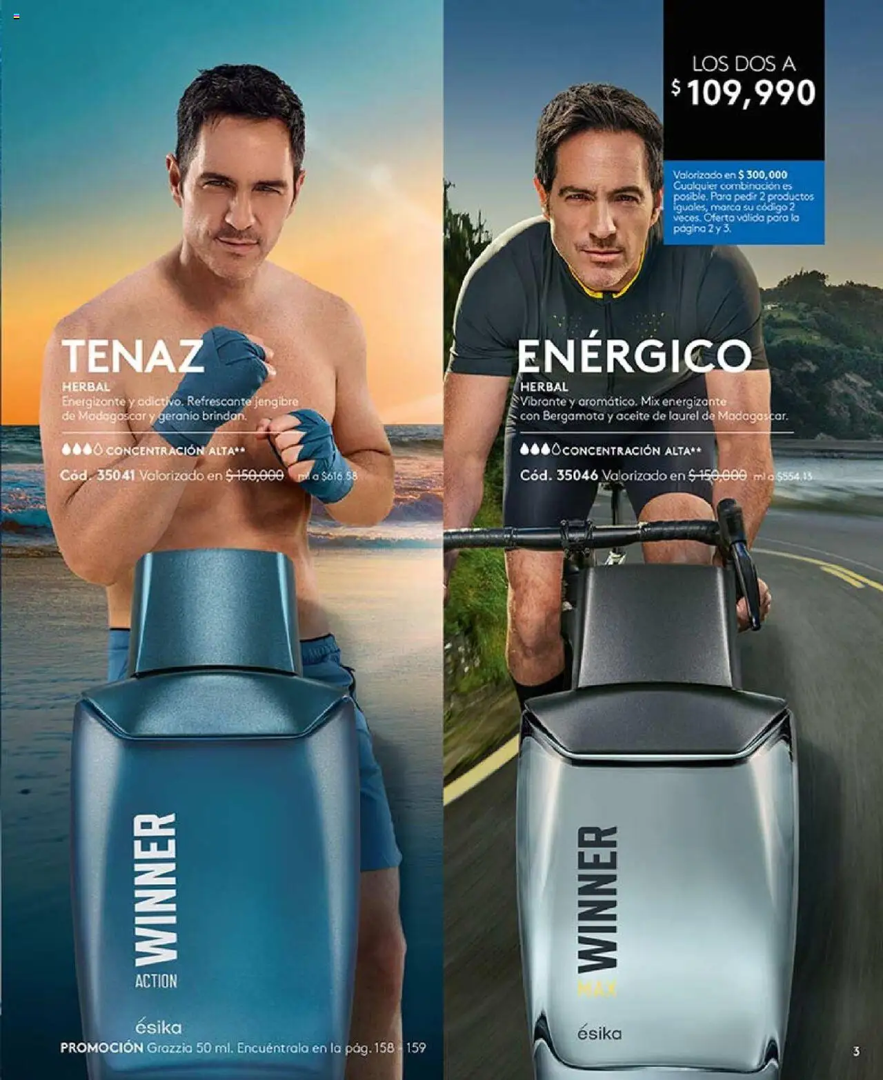 Ésika revista - valida desde el 05.09.2025 | Página: 3 | Productos: Combinación, Aceite