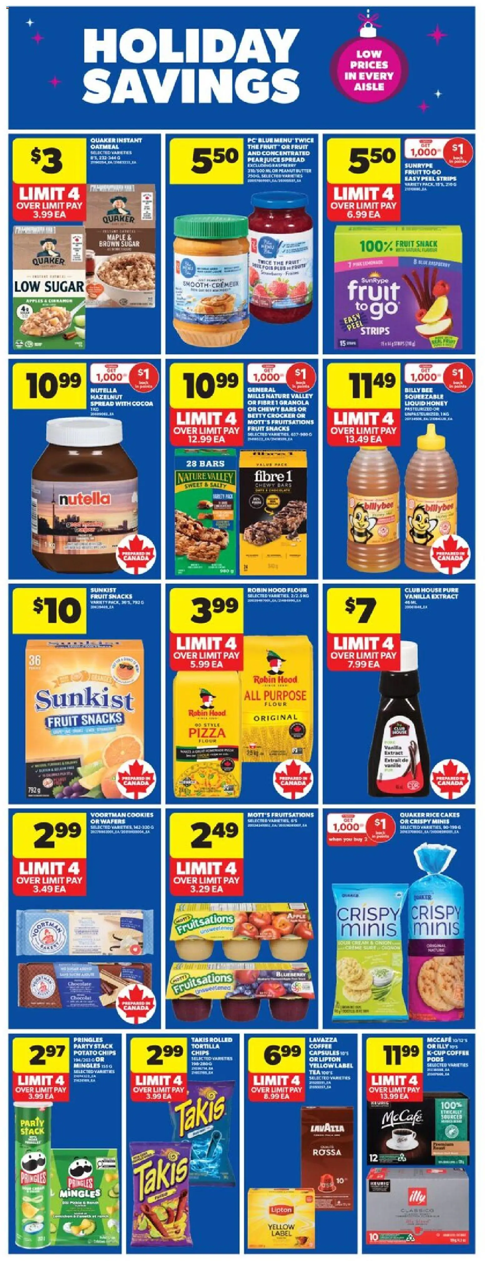 Real Canadian Superstore flyer valid from 20.11.2025 | Page: 23 | Products: Cream, PC, Butter, Pizza