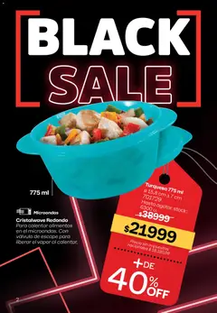 Vista previa Tupperware Black Friday válido desde el 30.10.2025 | Página: 3 | Productos: Microondas