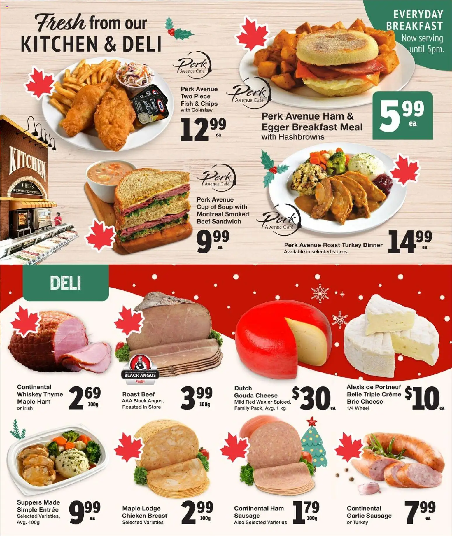 Quality Foods flyer valid from 18.12.2025 | Page: 7 | Products: Beef, Turkey, Cheese, Ham