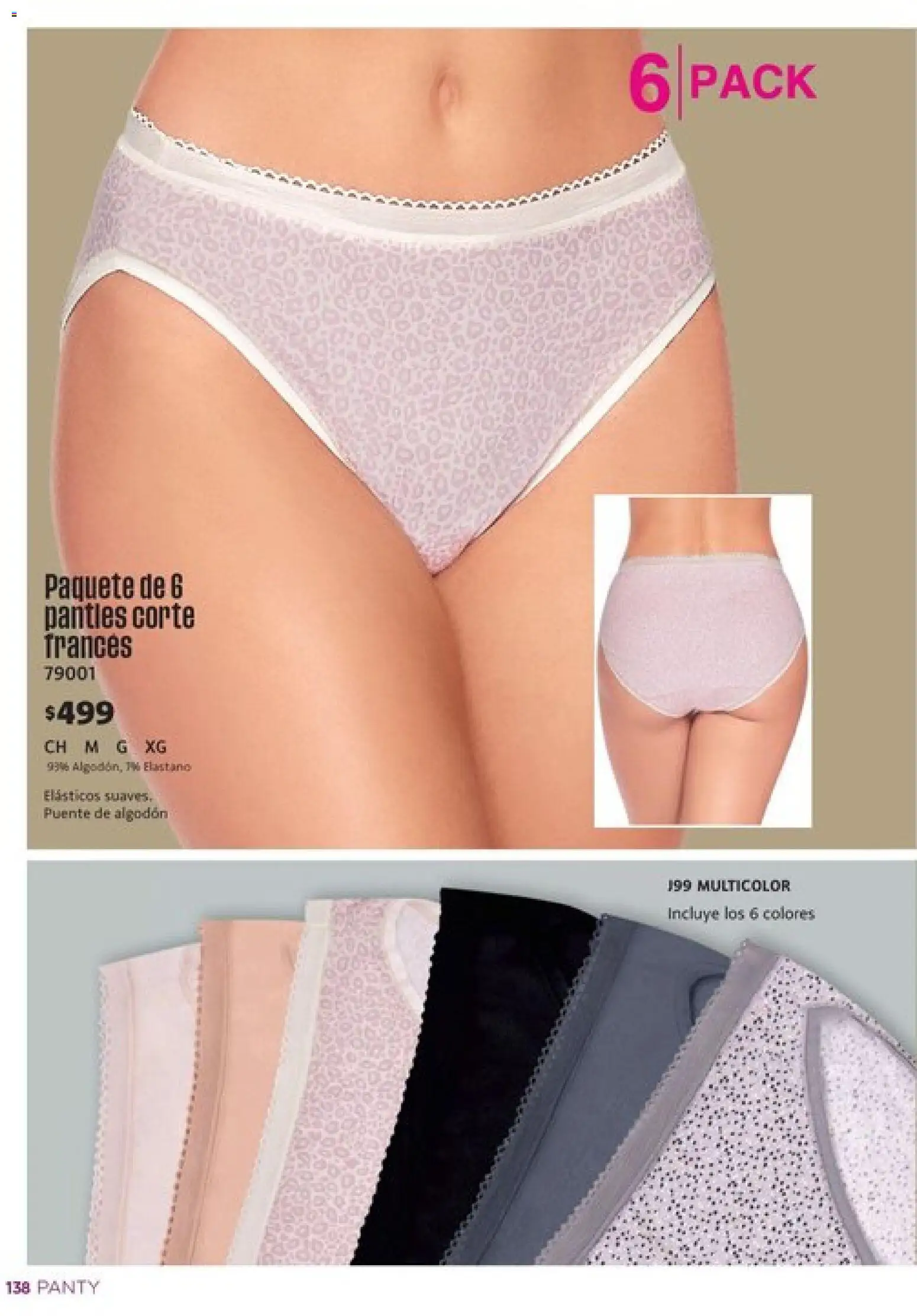 Nuevas ofertas de Ilusión válidas en toda la República Mexicana desde el 01.03.2026. ¡Encuentra las mejores ofertas en Ilusión catálogo Primavera! | Página: 140 | Productos: Algodón