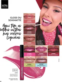 Avon Folheto - válido de 08.07.2025 | Página: 10 | Produtos: Batom, Gloss labial