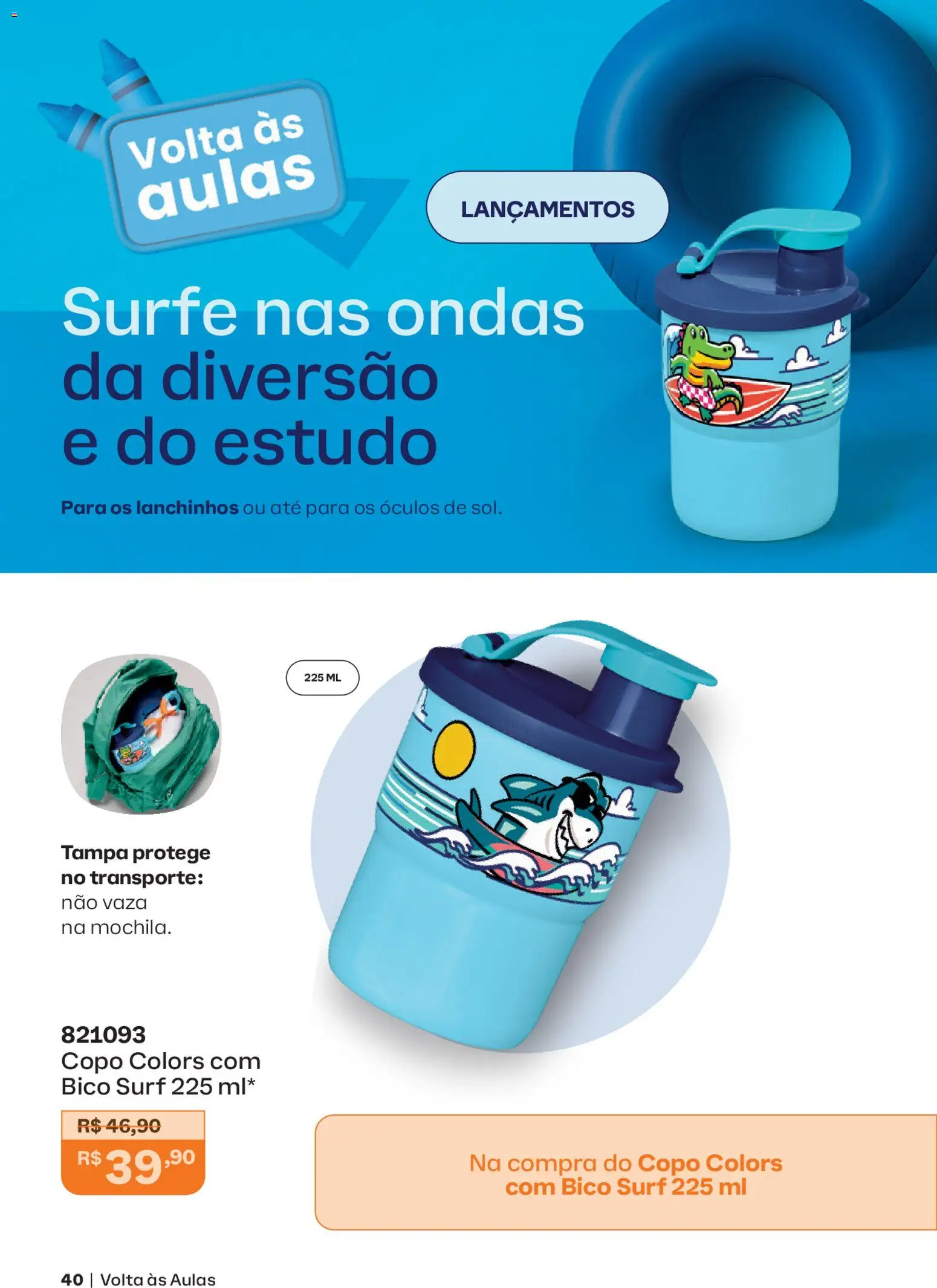 Tupperware Folheto - válido de 01.01.2026 | Página: 40 | Produtos: Óculos, Bico