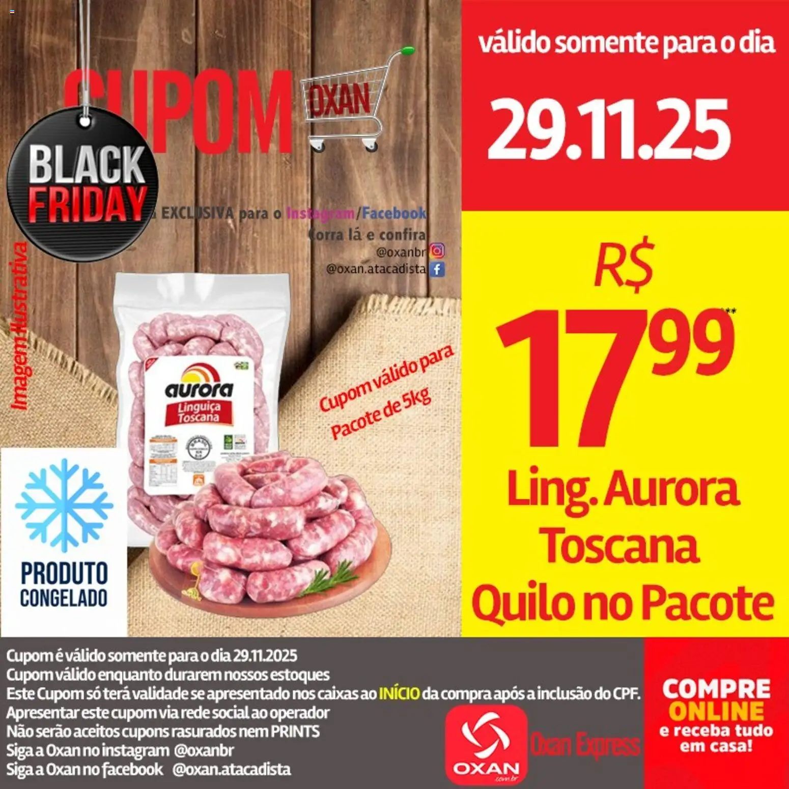 Oxan Atacadista Folheto - válido de 29.11.2025 | Página: 2 | Produtos: Linguiça