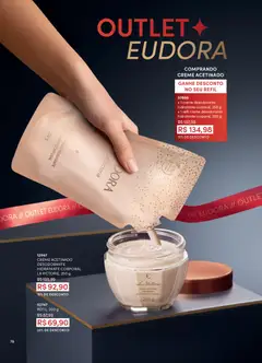 Eudora - Revista 03/2026 - Pré-Visualização do folheto da loja Eudora, válido de 26.01.2026 | Página: 78 | Produtos: Hidratante corporal, Desodorante, Creme