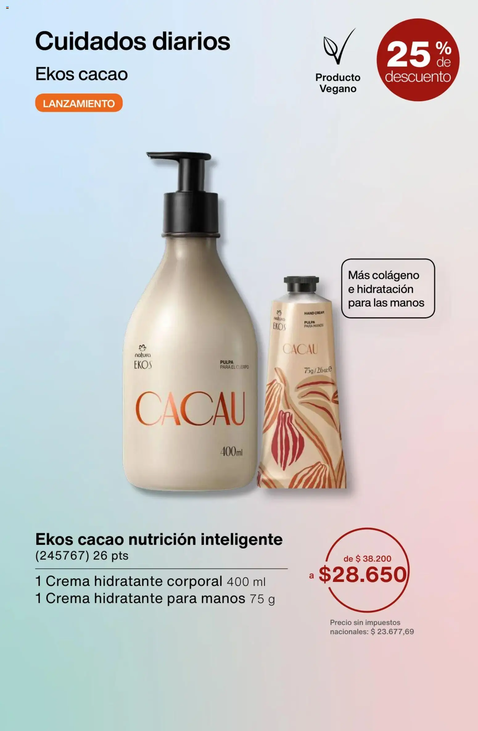 Catálogo Natura Ciclo 3 │ válido desde el 09.02.2026 | Página: 16 | Productos: Cacao, Crema