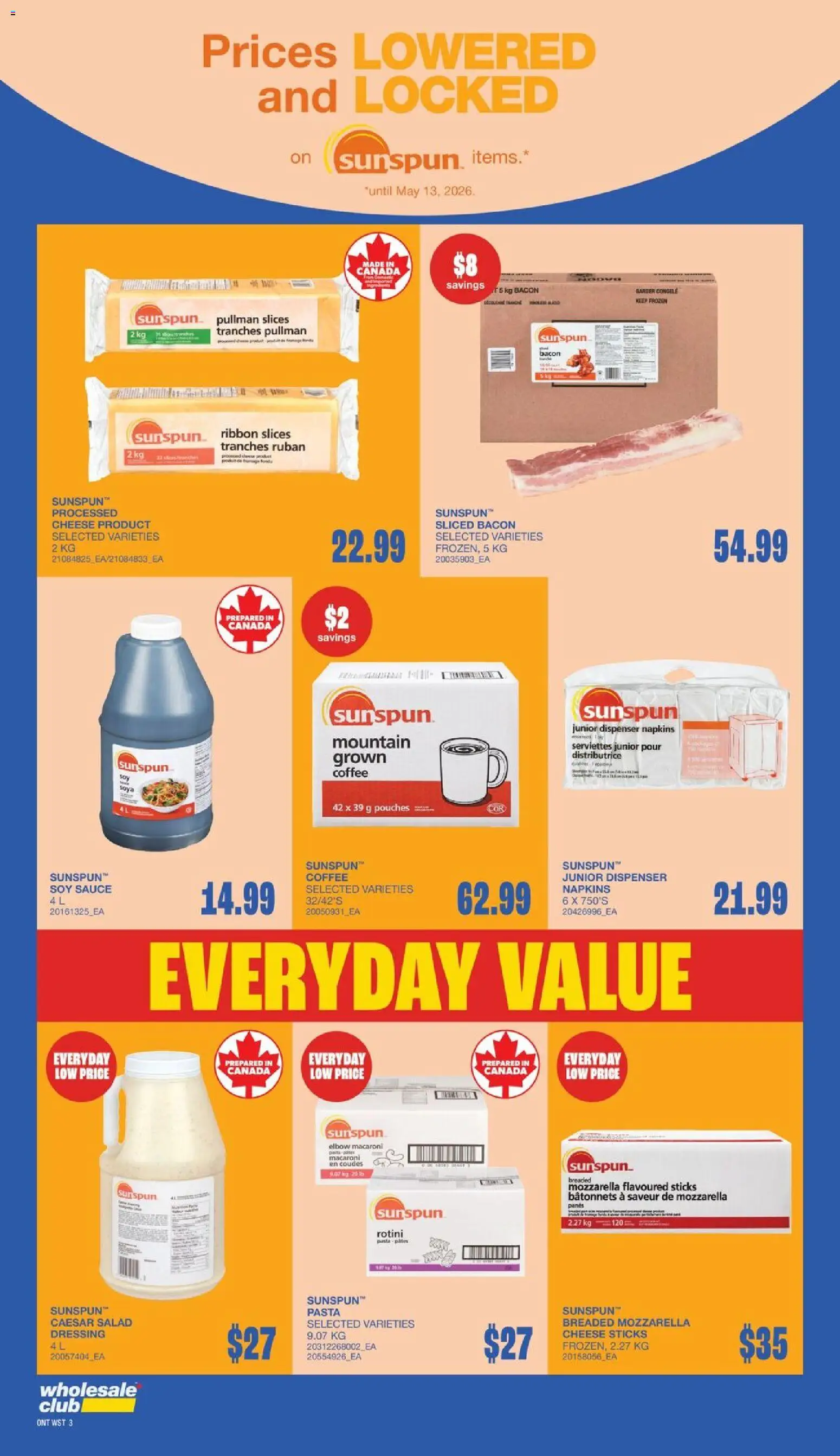 Wholesale Club flyer valid from 23.04.2026 | Page: 10 | Products: Pasta, Salad, Cheese, Coffee