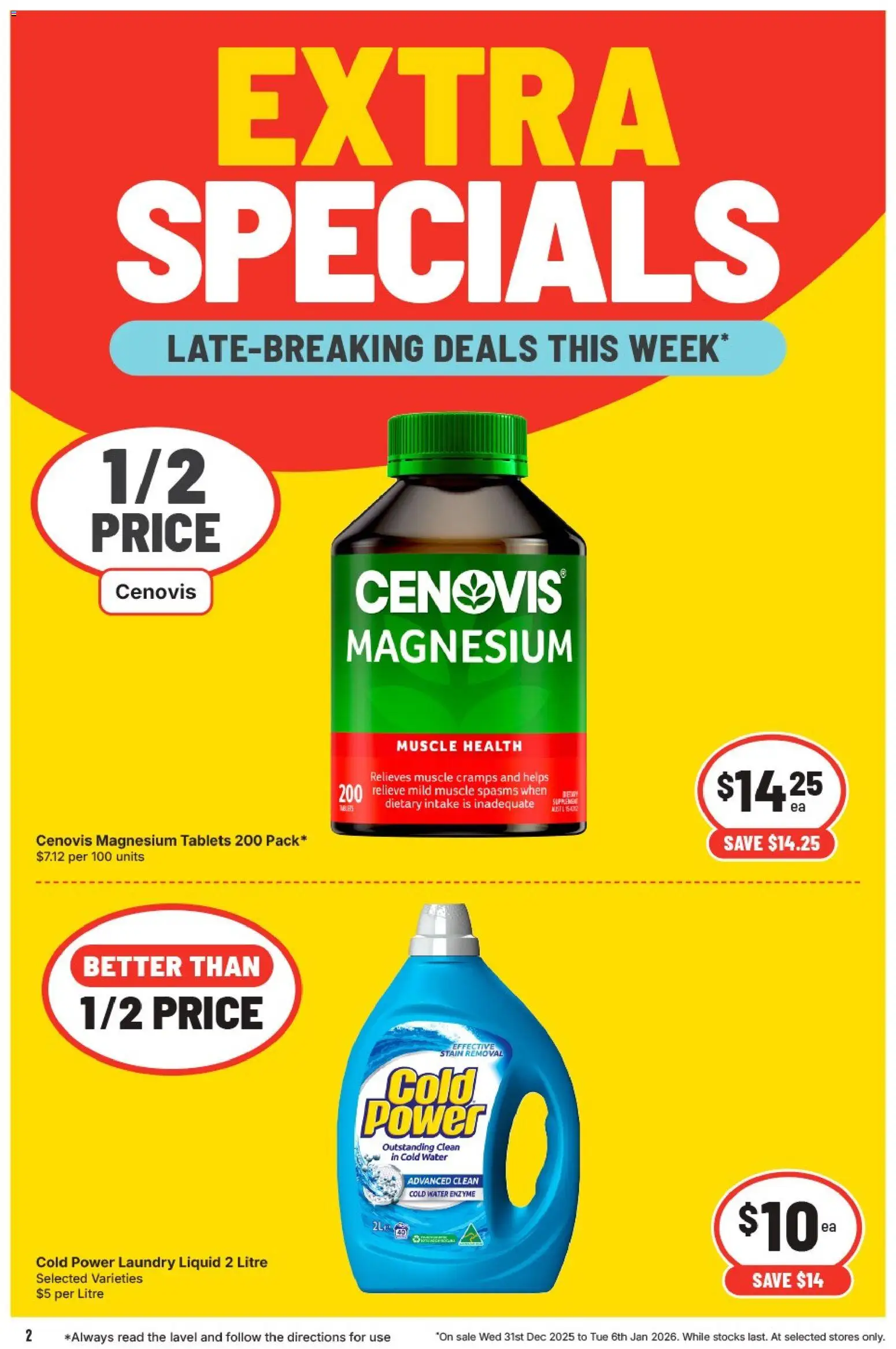 IGA catalogue - valid from 31.12.2025 | Page: 3 | Products: Dairy, Coffee, Chocolate, Ginger