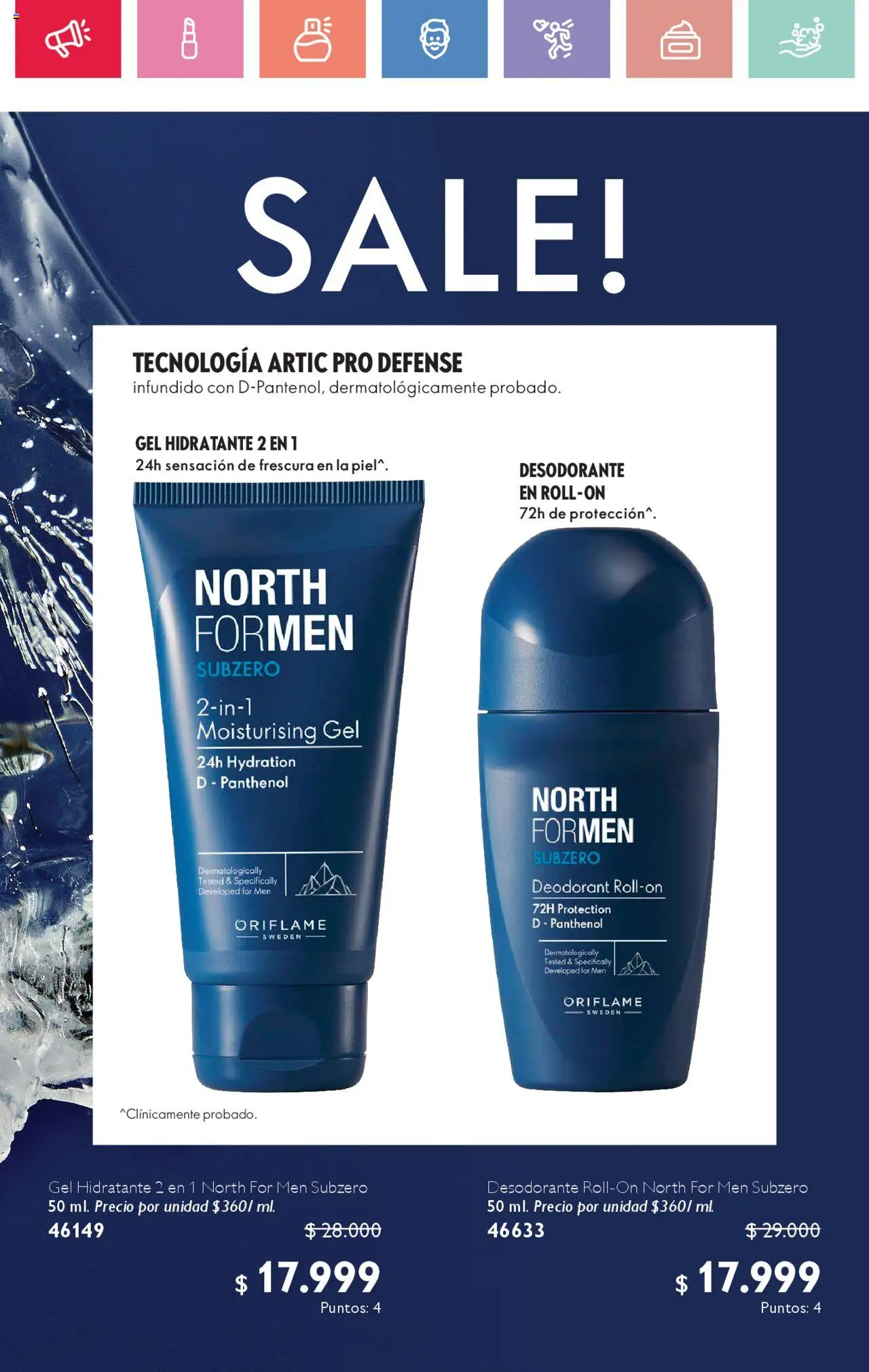 Oriflame revista - valida desde el 02.08.2025 | Página: 28 | Productos: Desodorante