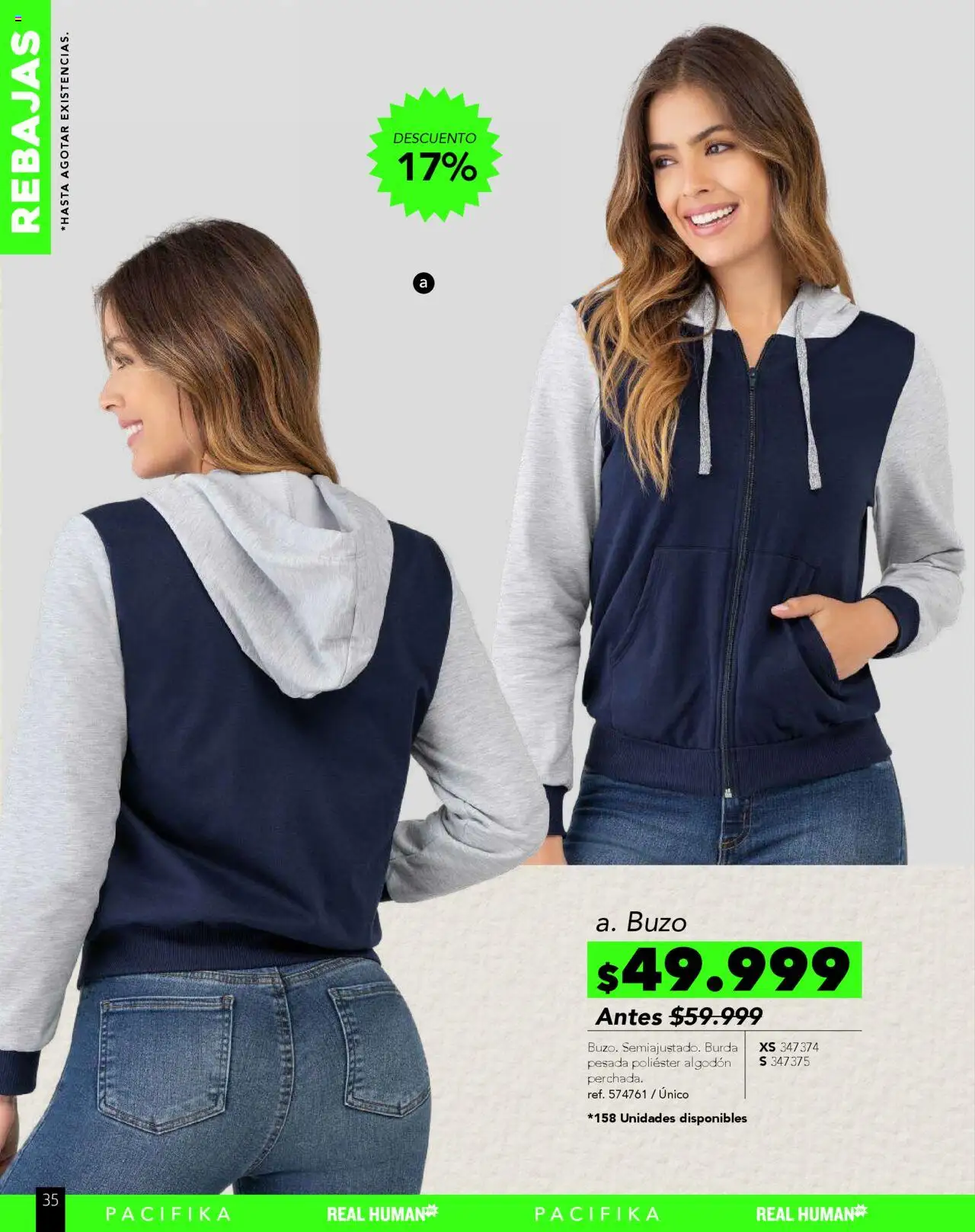 Pacifika revista - valida desde el 01.09.2025 | Página: 232 | Productos: Algodón, Buzo