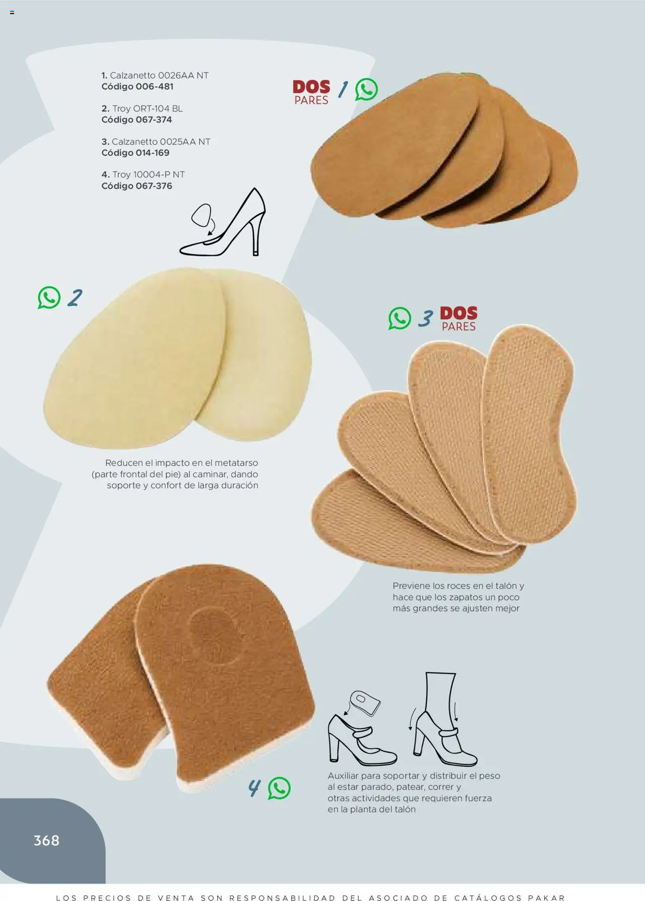 Nuevas ofertas de SC Pakar válidas en toda la República Mexicana desde el 24.07.2025. ¡Encuentra las mejores ofertas en SC Pakar Catálogo Mujer otoño / invierno! | Página: 368 | Productos: Zapatos, Planta