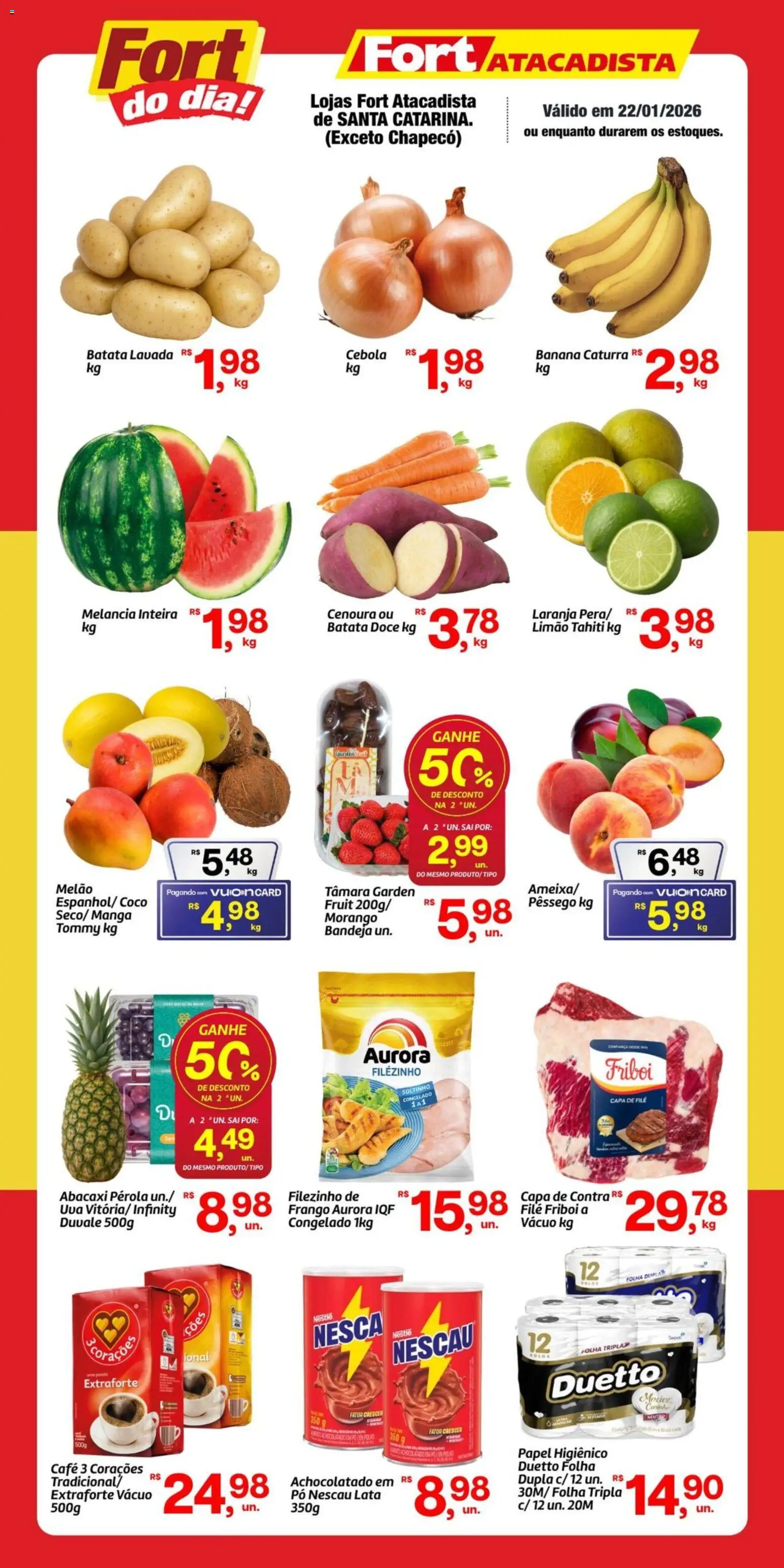 Fort Atacadista Folheto - válido de 22.01.2026 | Página: 1