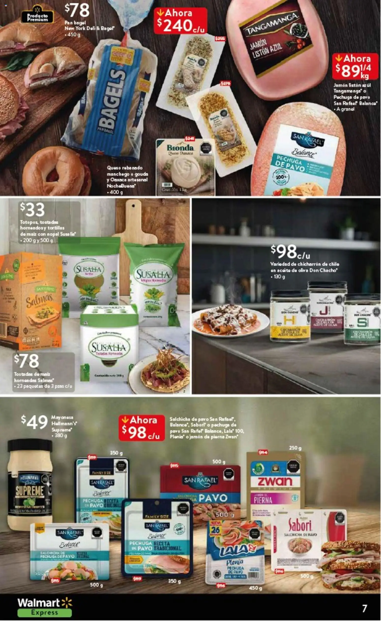 Nuevas ofertas de Walmart Express válidas en toda la República Mexicana desde el 20.11.2025. ¡Encuentra las mejores ofertas en Walmart Express folleto El lujo de compartir está en los detalles! | Página: 7