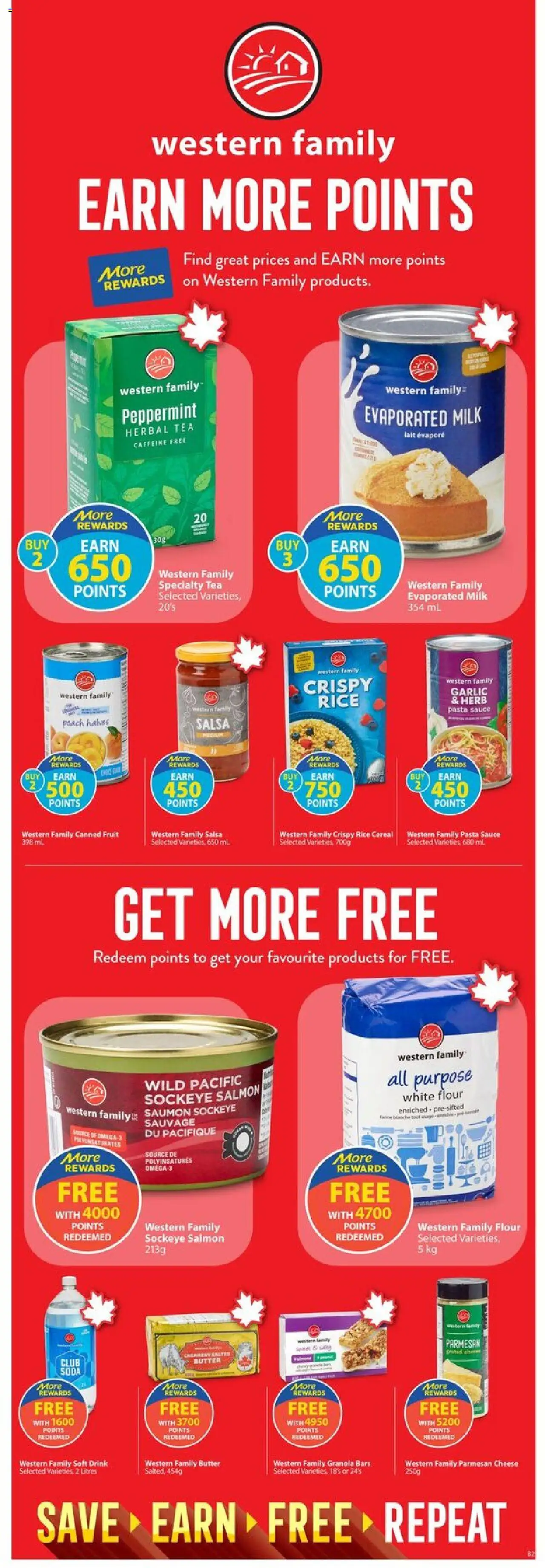 Save on foods flyer valid from 16.10.2025 | Page: 29 | Products: Rice, Pasta, Butter, Cheese