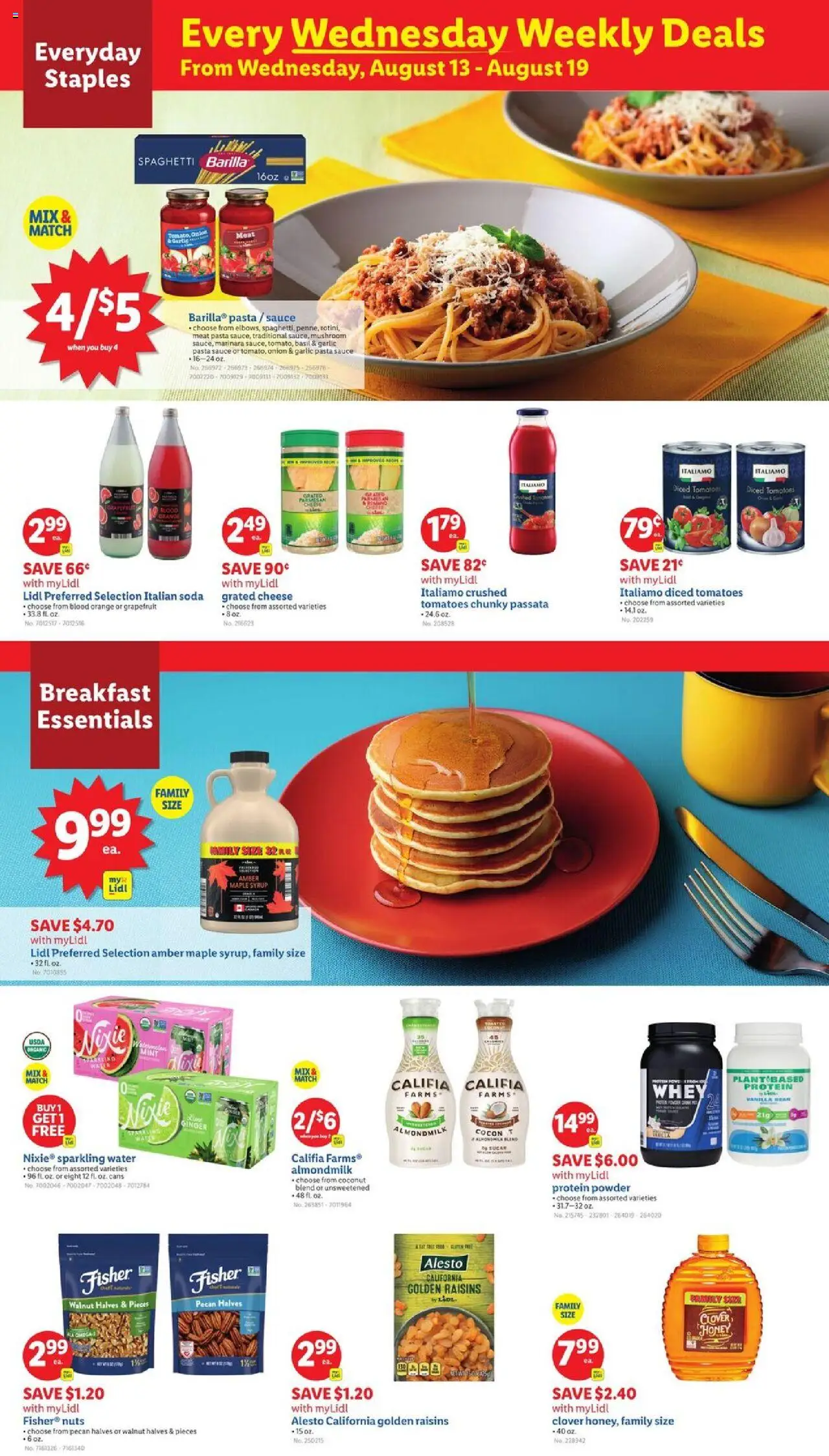 Lidl Weekly Ad - DC - valid from 13.08.2025 | Page: 3 | Products: Protein Powder, Powder, Grapefruit, Garlic