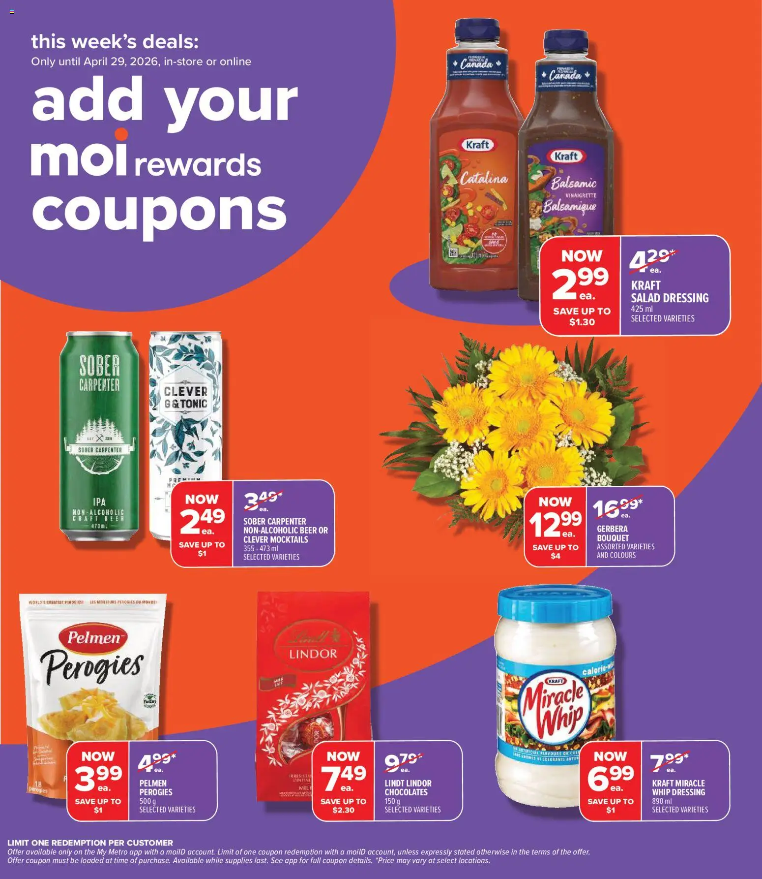 Metro flyer valid from 23.04.2026 | Page: 5 | Products: Salad, Beer