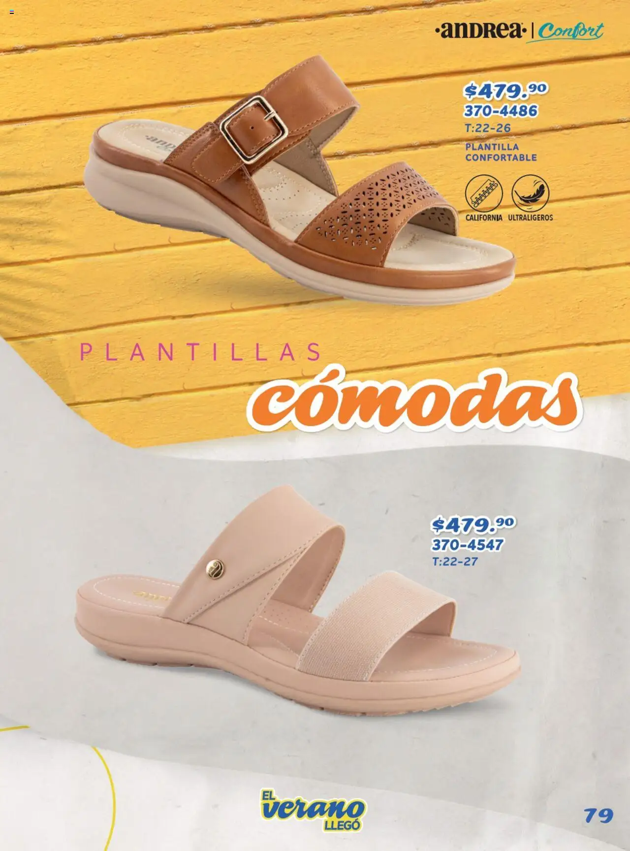 Nuevas ofertas de Andrea válidas en toda la República Mexicana desde el 27.04.2025. ¡Encuentra las mejores ofertas en Andrea catálogo Avence de Verano! | Página: 79