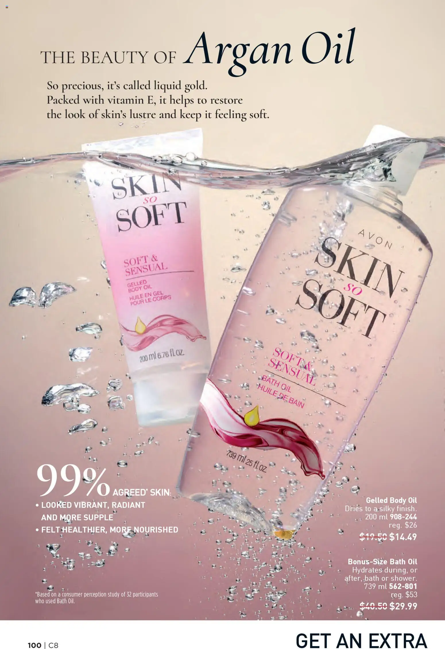 Avon flyer valid from 09.04.2026 | Page: 100 | Products: Bath, Oil