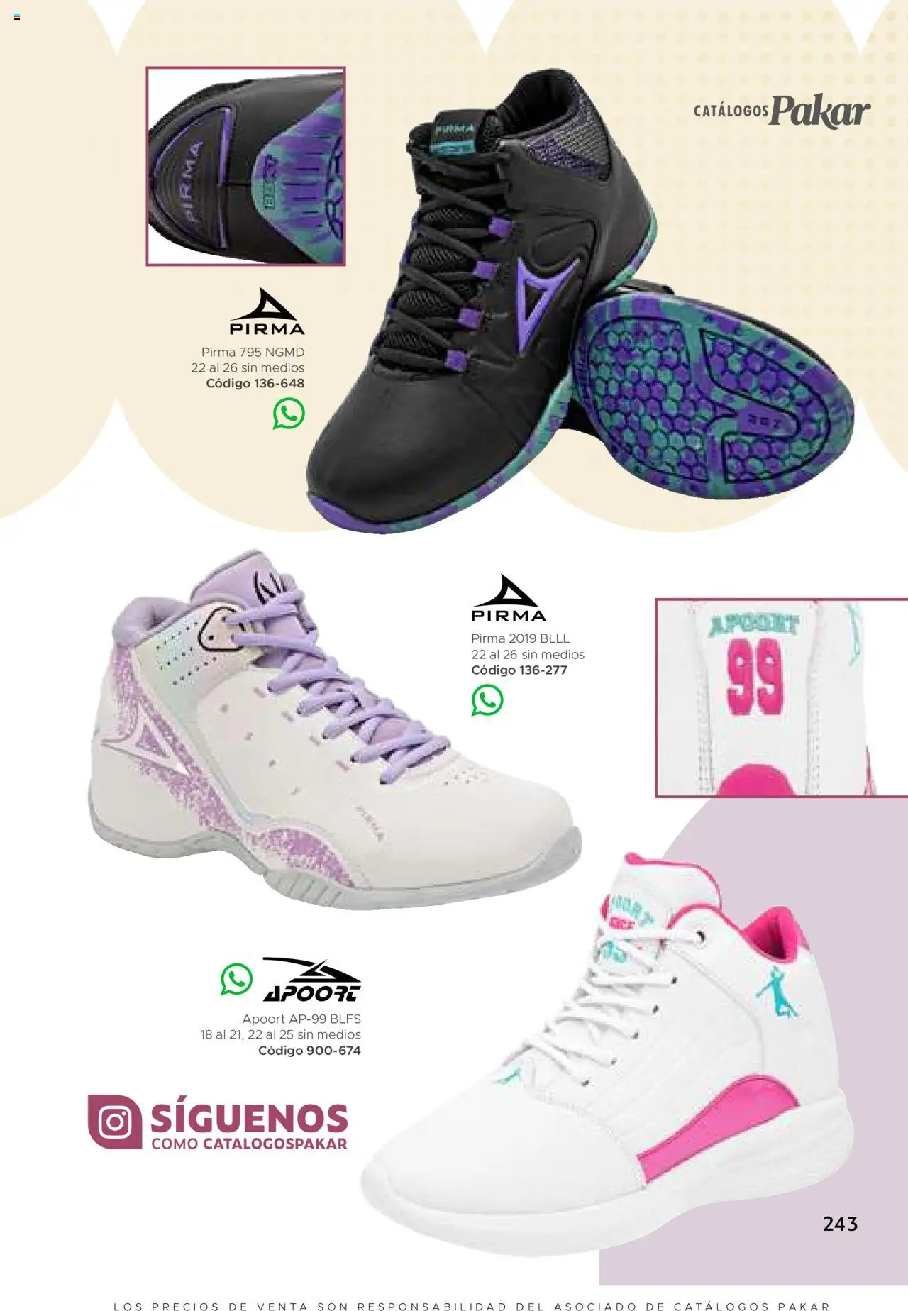 Nuevas ofertas de SC Pakar válidas en toda la República Mexicana desde el 24.07.2025. ¡Encuentra las mejores ofertas en SC Pakar - Catálogo Casual otoño / invierno! | Página: 243