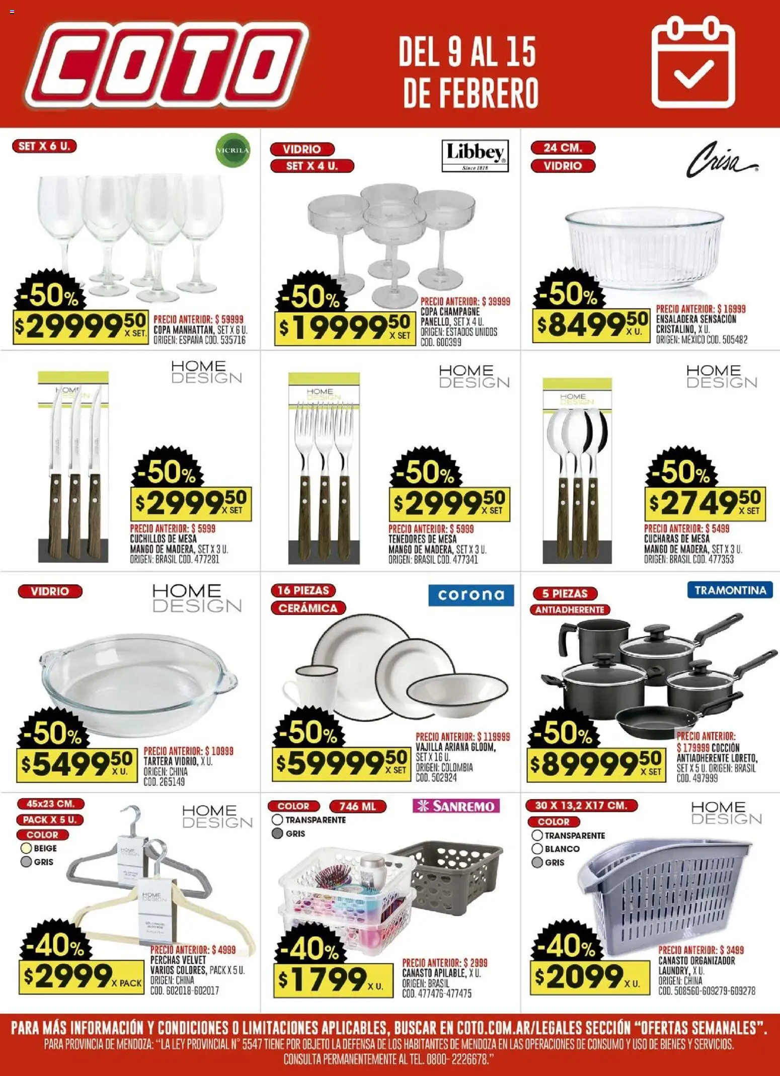 Coto - Ofertas Bazar │ válido desde el 09.02.2026 | Página: 1