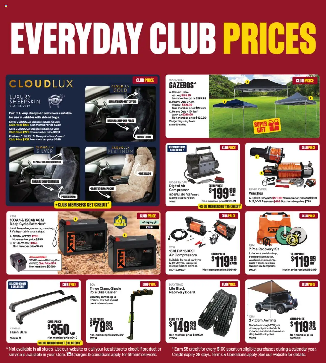 Supercheap Auto catalogue - valid from 27.08.2025 | Page: 15 | Products: Box, Sheepskin, Digital, Pillow
