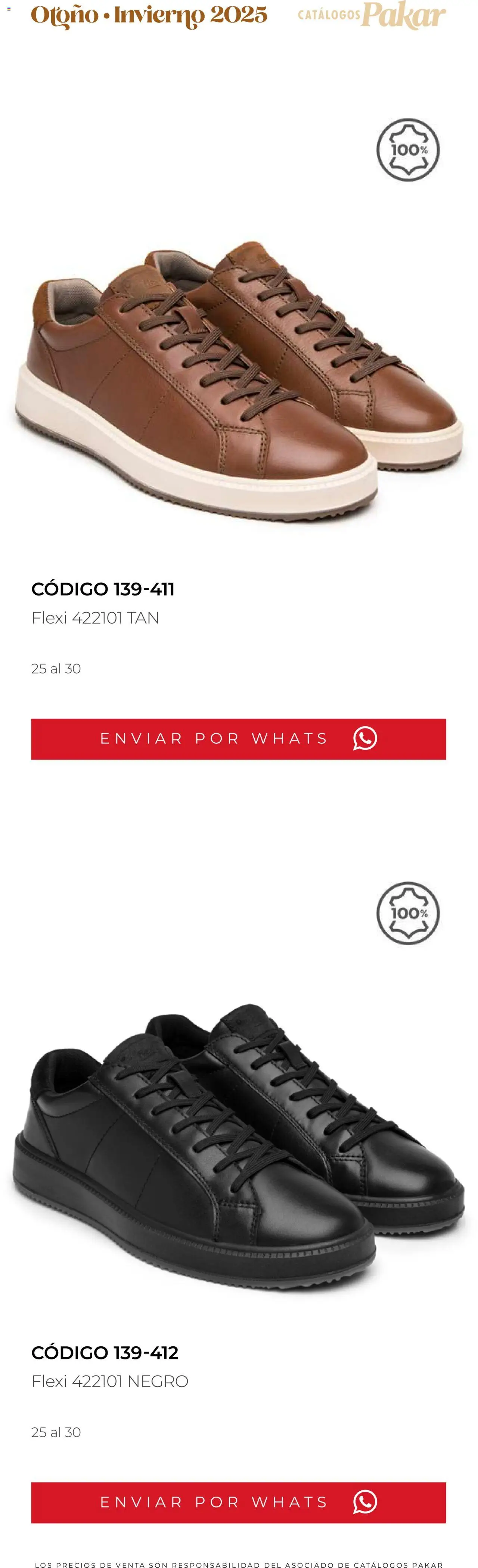 Nuevas ofertas de SC Pakar válidas en toda la República Mexicana desde el 10.10.2025. ¡Encuentra las mejores ofertas en SC Pakar - Catálogo Flexi otoño / invierno! | Página: 271