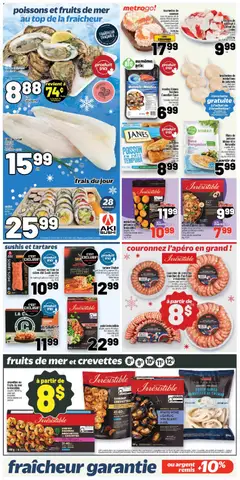 Preview of Metro weekly flyer / circulaire from shop Metro valid from 04.12.2025 | Page: 10 | Products: Fish, Wine