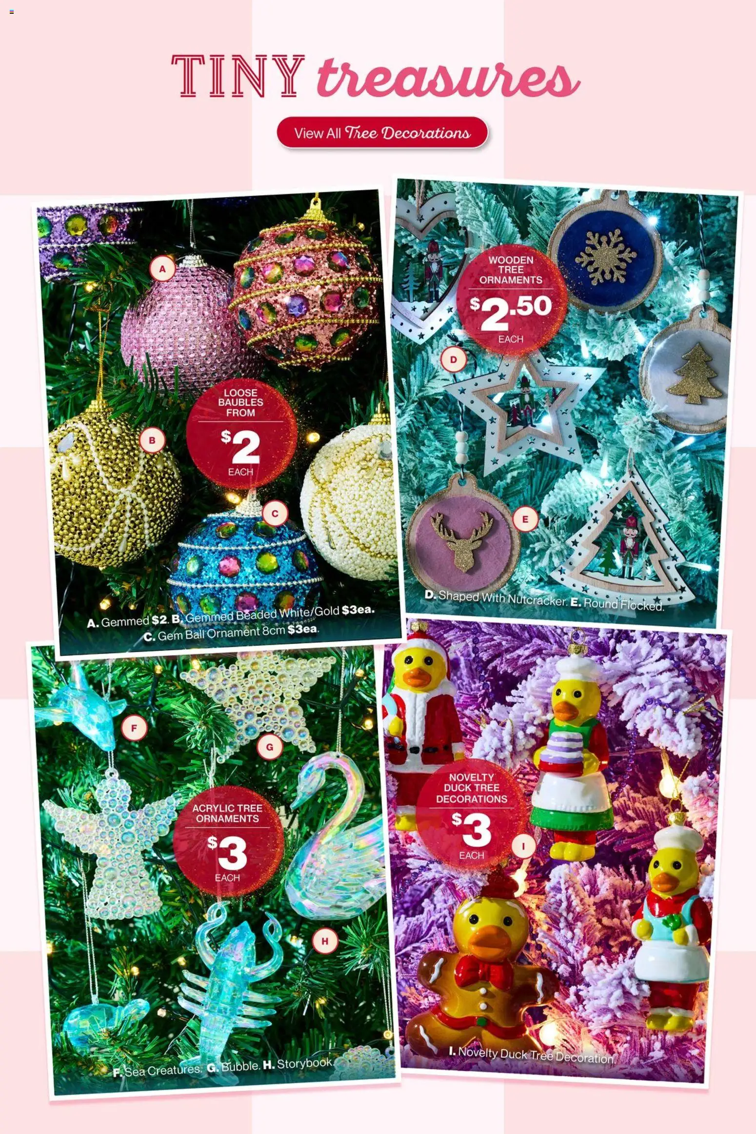 The Reject Shop catalogue - valid from 29.10.2025 | Page: 4 | Products: Gem, Duck, Novelty, Ornaments