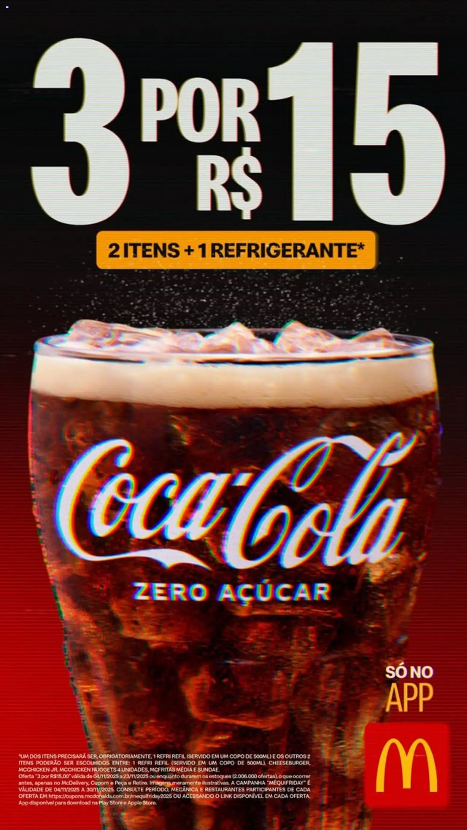 McDonald’s Folheto - válido de 24.11.2025 | Página: 3 | Produtos: Açúcar
