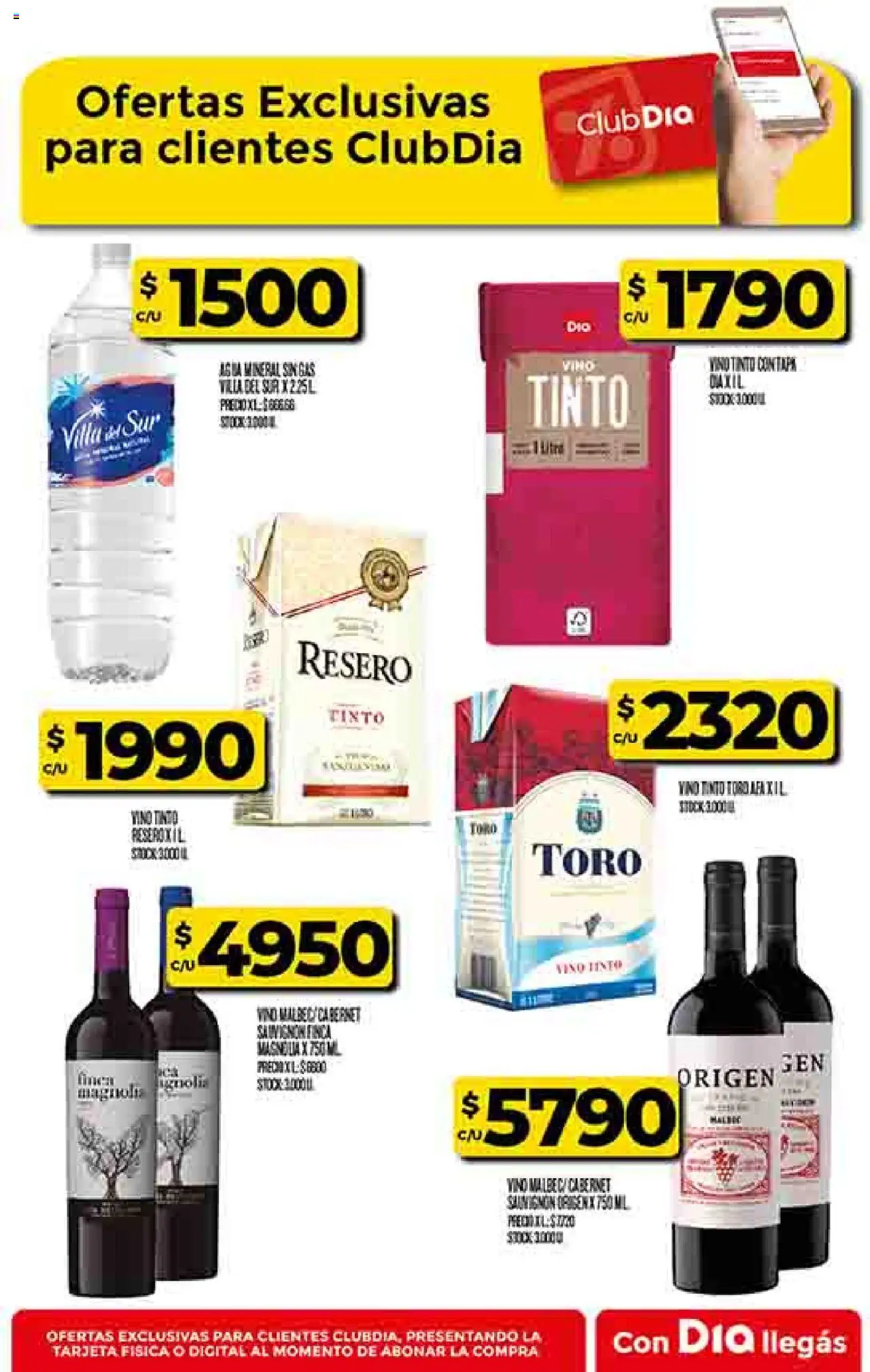 Dia - Ofertas - Salta y Jujuy │ válido desde el 10.09.2025 | Página: 55 | Productos: Agua, Vino