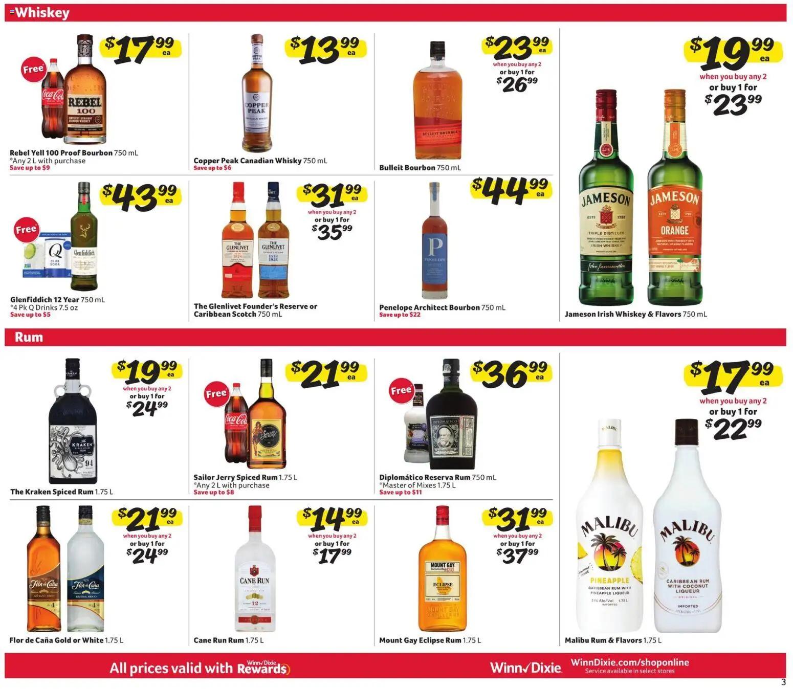 Winn Dixie Alcohol Flyer - valid from 02.02.2026 | Page: 4