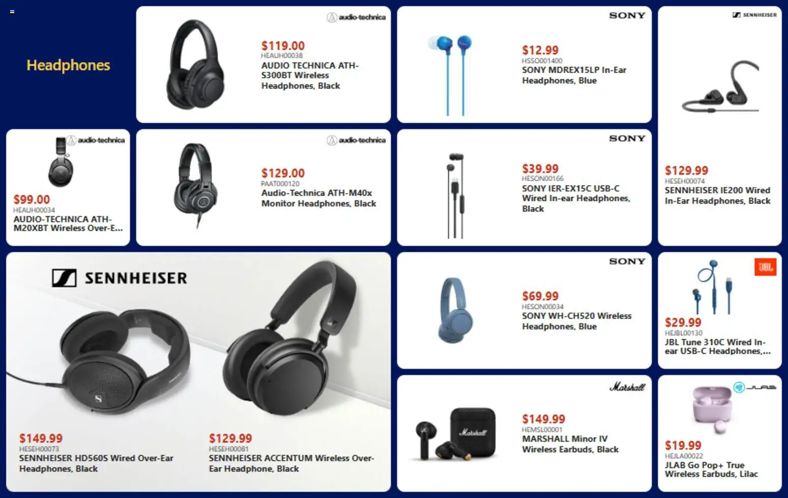 Canada Computers flyer valid from 06.03.2026 | Page: 6 | Products: Monitor, Audio, Headphones