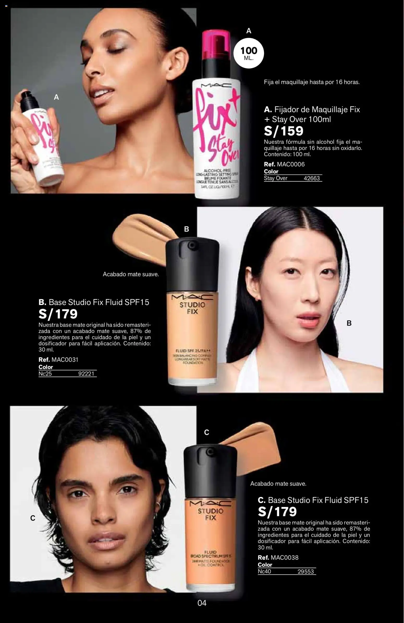 Catálogo Leonisa válido desde 07.04.2026 | Página: 4 | Productos: Maquillaje