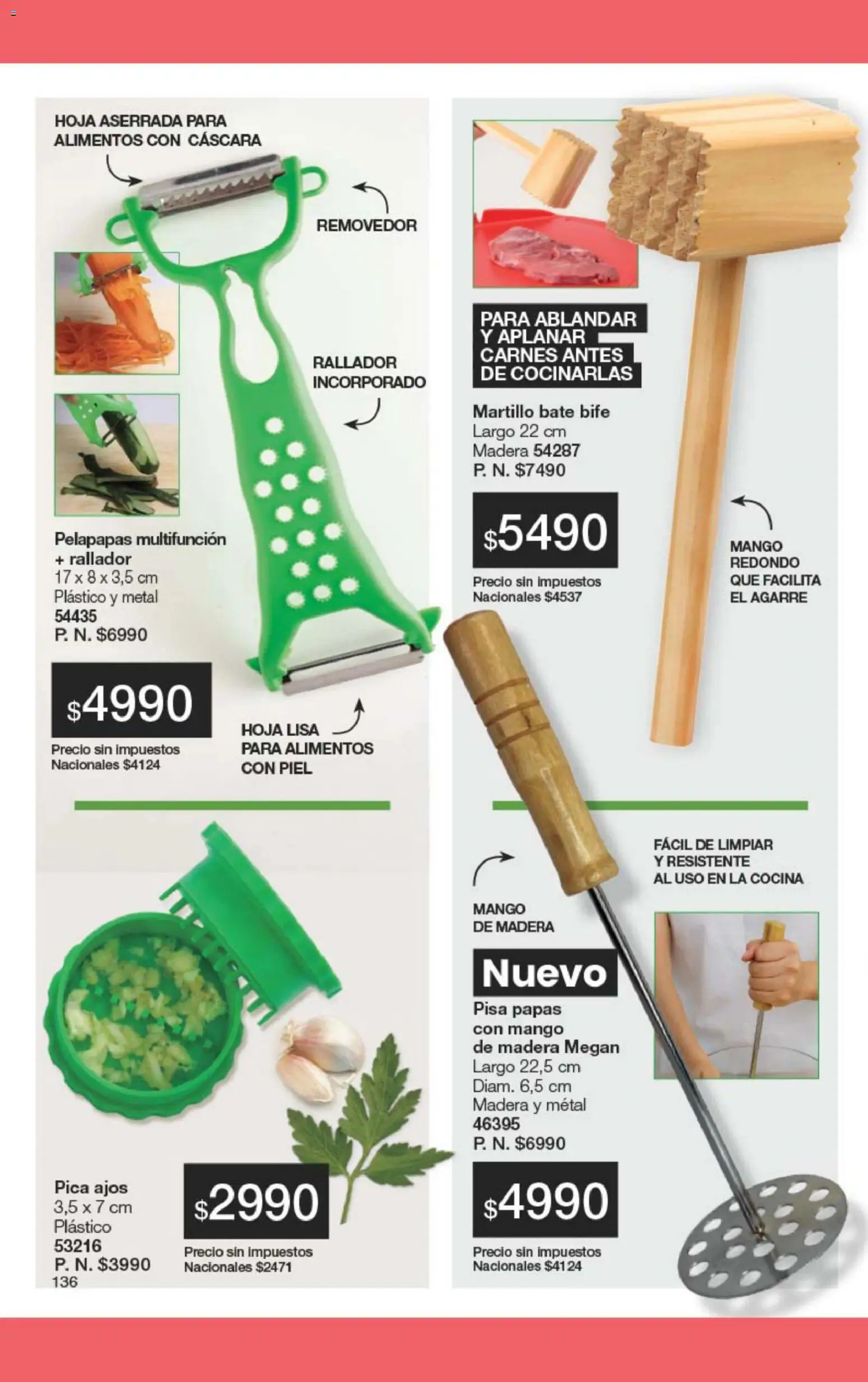 Gigot - CAMPAÑA 06 │ válido desde el 15.03.2026 | Página: 142 | Productos: Cocina, Martillo, Mango