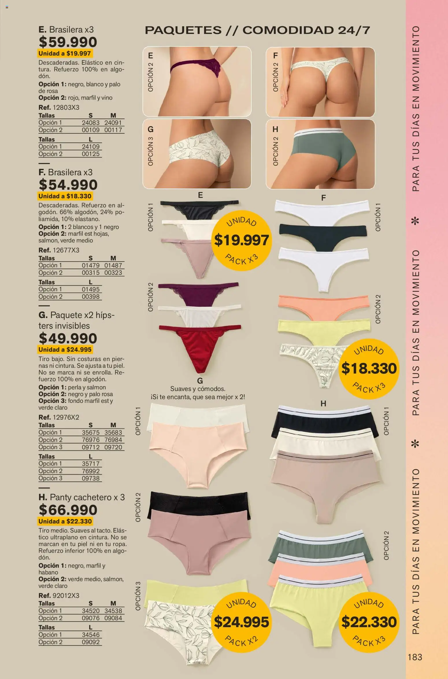 Leonisa revista - valida desde el 15.01.2026 | Página: 183 | Productos: Té, Cachetero, Vino