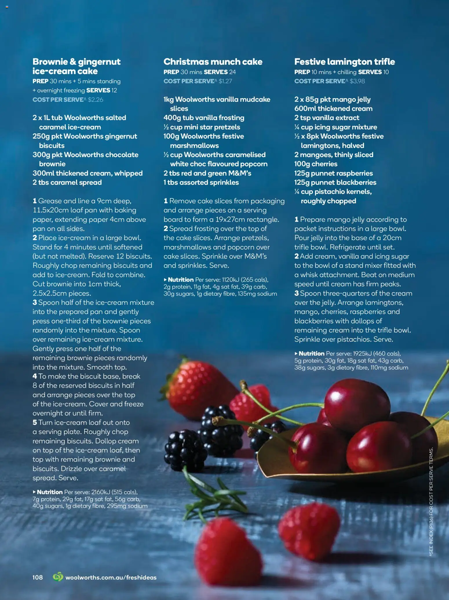 Woolworths catalogue - valid from 01.12.2025 | Page: 108 | Products: Frosting, Cream, Pretzels, Press